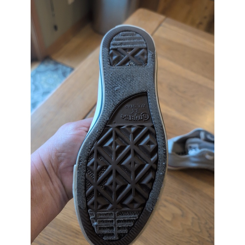 Converse Chuck Gray Canvas Taylor All Star Low Top Women's 6.5 Mens 4.5 Sneaker - Picture 6 of 8